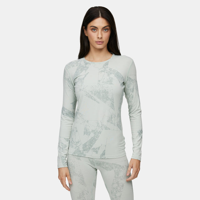 Womens Fractal Lightweight Crew Base Layer