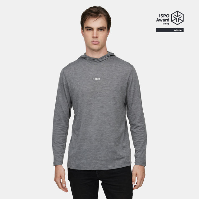 Mens Feathertop Ultralight hooded LS Tee